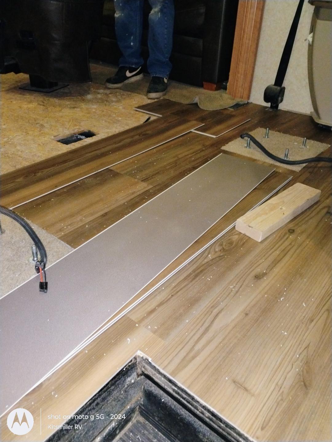 RV Floor Replacement Panels